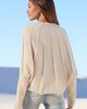 LASCANA LASCANA Mock Neck Ribbed Sweater - 3