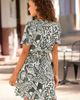 LASCANA LASCANA Print V-Neck Dress - 3