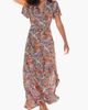 LASCANA LASCANA Printed Side Slit Maxi Dress - 1