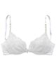 LASCANA LASCANA Rhinestone Lace Push Up Bra - 4