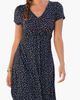 LASCANA LASCANA Short Sleeve Print Dress - 1