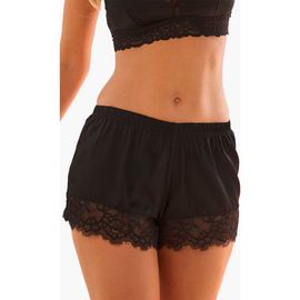 LASCANA LASCANA Silk Lace Sleep Shorts