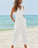 LASCANA LASCANA Sleeveless Eyelet Jumpsuit - 3