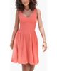 LASCANA LASCANA Smocked V-Neck Dress - 1