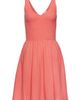 LASCANA LASCANA Smocked V-Neck Dress - 4