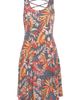 LASCANA LASCANA Strappy Back Print Dress - 4