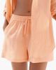 LASCANA LASCANA Textured Pull On Shorts - 1