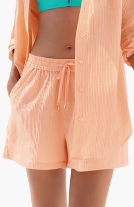 LASCANA LASCANA Textured Pull On Shorts