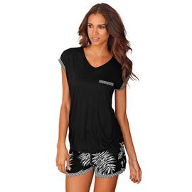 LASCANA LASCANA Tropical Short Style Pajama Set