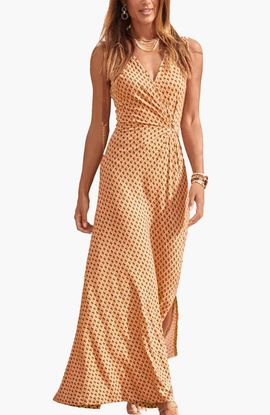 LASCANA LASCANA Women's Knot Detail Maxi Dress