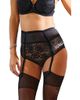 LASCANA LASCANA Women's Lace High Waisted Bikini Brief - 1