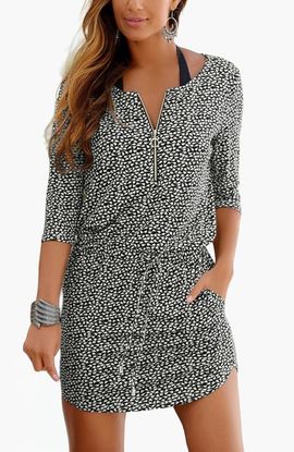 LASCANA LASCANA Zip Detail Dress