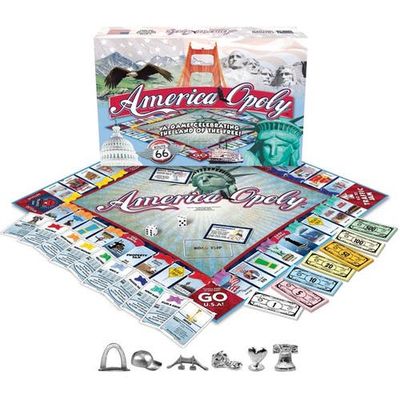 Late for the Sky Late for the Sky Americaopoly Monopoly Board Game