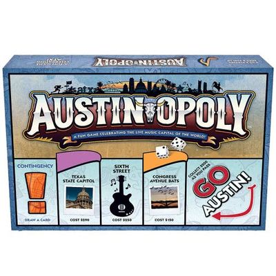 Late for the Sky Late for the Sky Austin Opoly Board Game