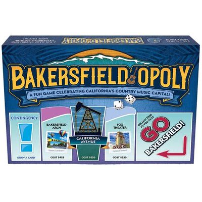 Late for the Sky Late for the Sky Bakersfield Opoly Board Game