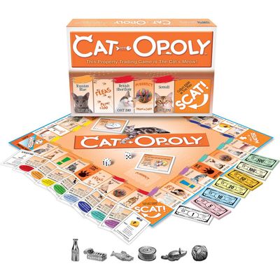 Late for the Sky Late for the Sky Catopoly Monopoly Board Game