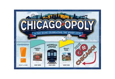 Late for the Sky Late for the Sky Chicagoopoly Monopoly Board Game