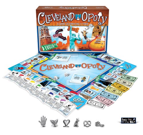 Late for the Sky Late for the Sky Clevelandopoly Monopoly Board Game