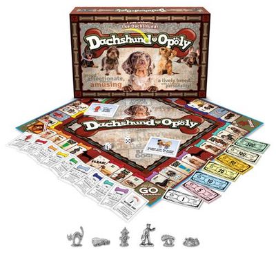 Late for the Sky Late for the Sky Dachshundopoly Monopoly Board Game
