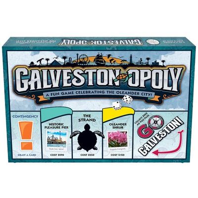 Late for the Sky Late for the Sky Galveston Opoly Board Game