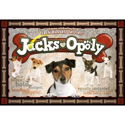 Late for the Sky Late for the Sky Jacks Opoly Dog Themed Family Board Game, Ages 8+