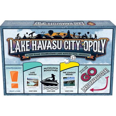 Late for the Sky Late for the Sky Lake Havasu City Opoly Board Game