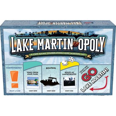 Late for the Sky Late for the Sky Lake Martin Opoly Board Game