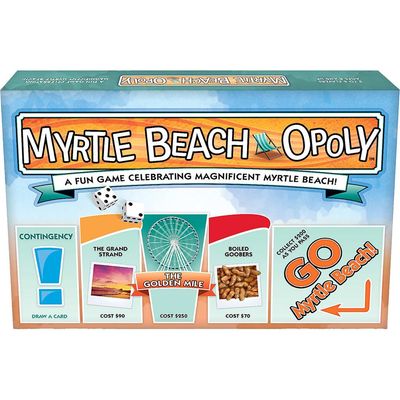 Late for the Sky Late for the Sky Myrtle Beach Opoly Board Game