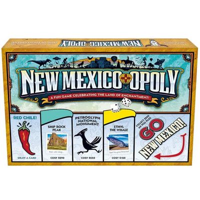 Late for the Sky Late for the Sky New Mexico Opoly Board Game