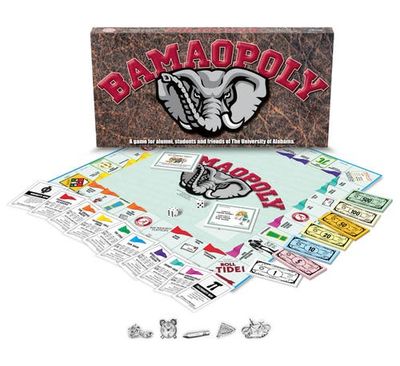 Late for the Sky Late for the Sky University Of Alabama Bamaopoly Monopoly Board Game