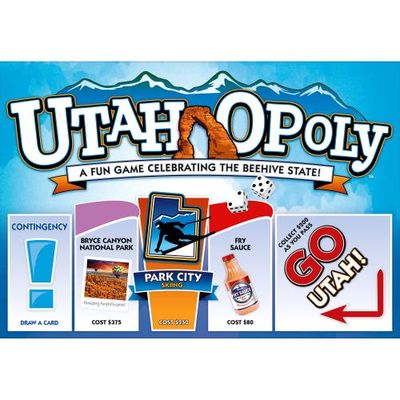 Late for the Sky Late for the Sky Utahopoly Monopoly Board Game