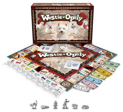 Late for the Sky Late for the Sky Westieopoly Monopoly Board Game