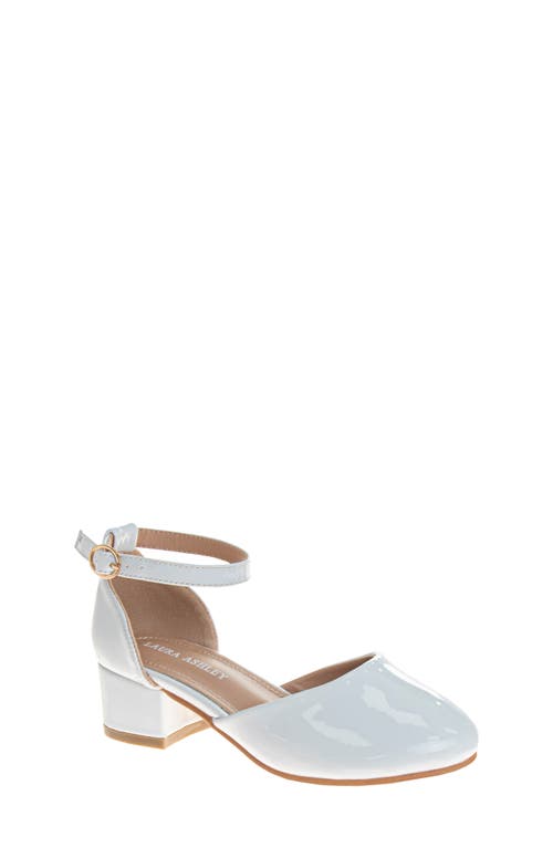 Laura Ashley Laura Ashley Kids' Ankle Strap Block Heel Pump