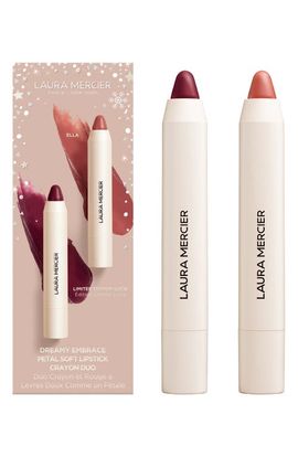 Laura Mercier Laura Mercier Petal Soft Lipstick Crayon Duo $70 Value 