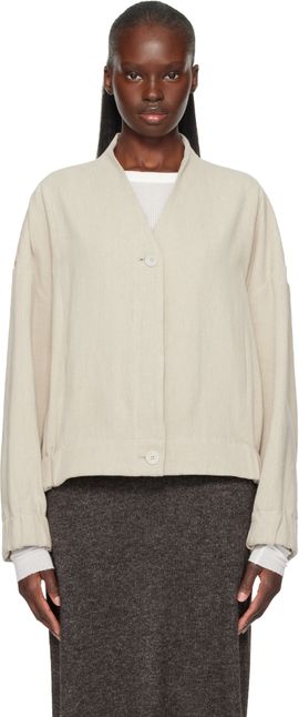 Lauren Manoogian Lauren Manoogian Beige Matte Jacket
