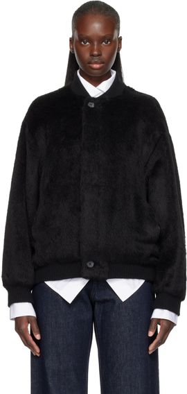 Lauren Manoogian Lauren Manoogian Black Suri Bomber Jacket