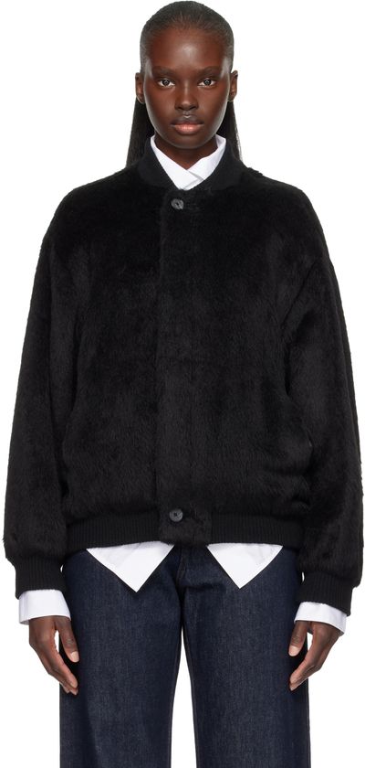 Lauren Manoogian Lauren Manoogian Black Suri Bomber Jacket