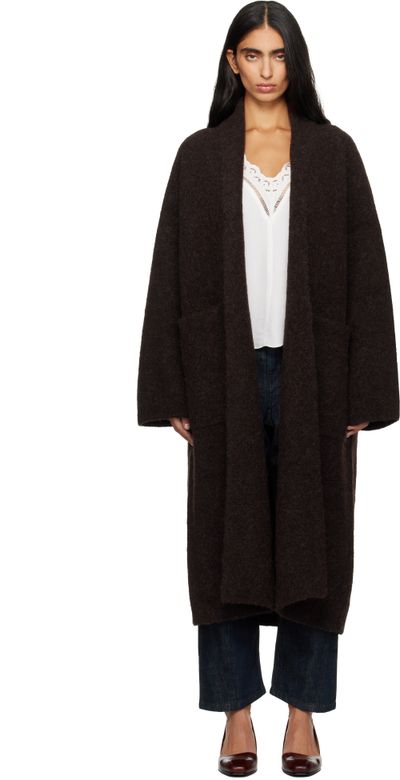 Lauren Manoogian Lauren Manoogian Brown Double Face Long Coat