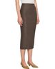 Lauren Manoogian Lauren Manoogian Brown Lano Hip Midi Skirt - 2