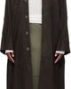 Lauren Manoogian Lauren Manoogian Brown Suede Car Coat - 1