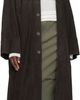 Lauren Manoogian Lauren Manoogian Brown Suede Car Coat - 4