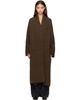 Lauren Manoogian Lauren Manoogian Khaki Long Shawl Cardigan - 1