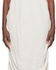 Lauren Manoogian Lauren Manoogian Off-White Drape Maxi Dress - 1