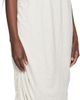 Lauren Manoogian Lauren Manoogian Off-White Drape Maxi Dress - 2