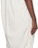 Lauren Manoogian Lauren Manoogian Off-White Drape Maxi Dress - 3