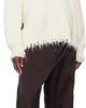 Lauren Manoogian Lauren Manoogian Off-White Fray Crewneck Sweater - 4