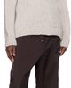 Lauren Manoogian Lauren Manoogian Purple Handknit Crewneck Sweater - 4