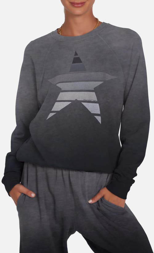Lauren Moshi Lauren Moshi Anela Ombre Star Pullover