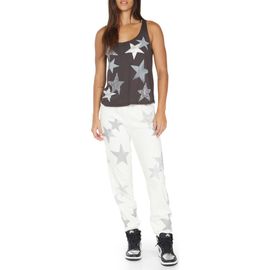 Lauren Moshi Lauren Moshi Gia Crystal Multi Stars Sweatpants