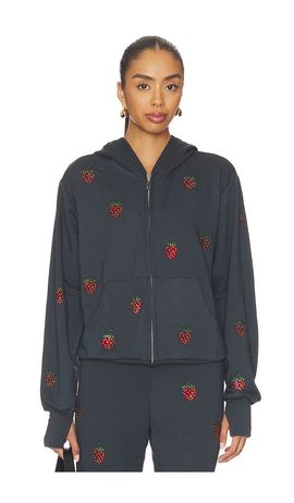 Lauren Moshi Lauren Moshi Hezly Zip Up Hoodie